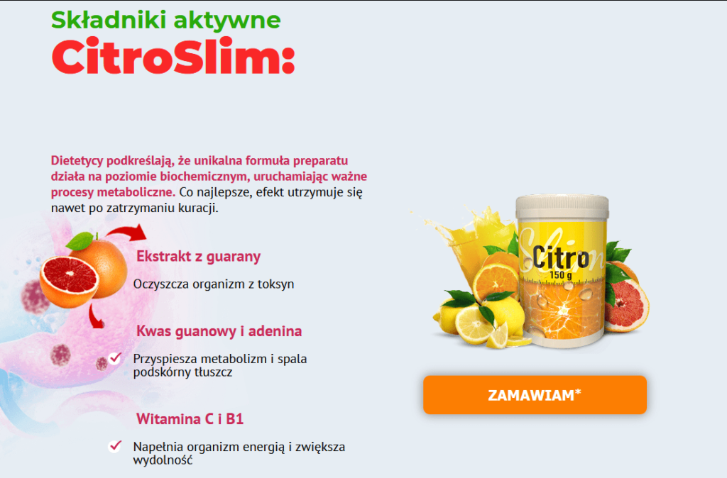 CitroSlim recenzje