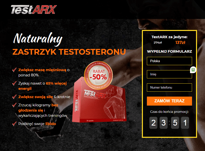 TestARX Cena