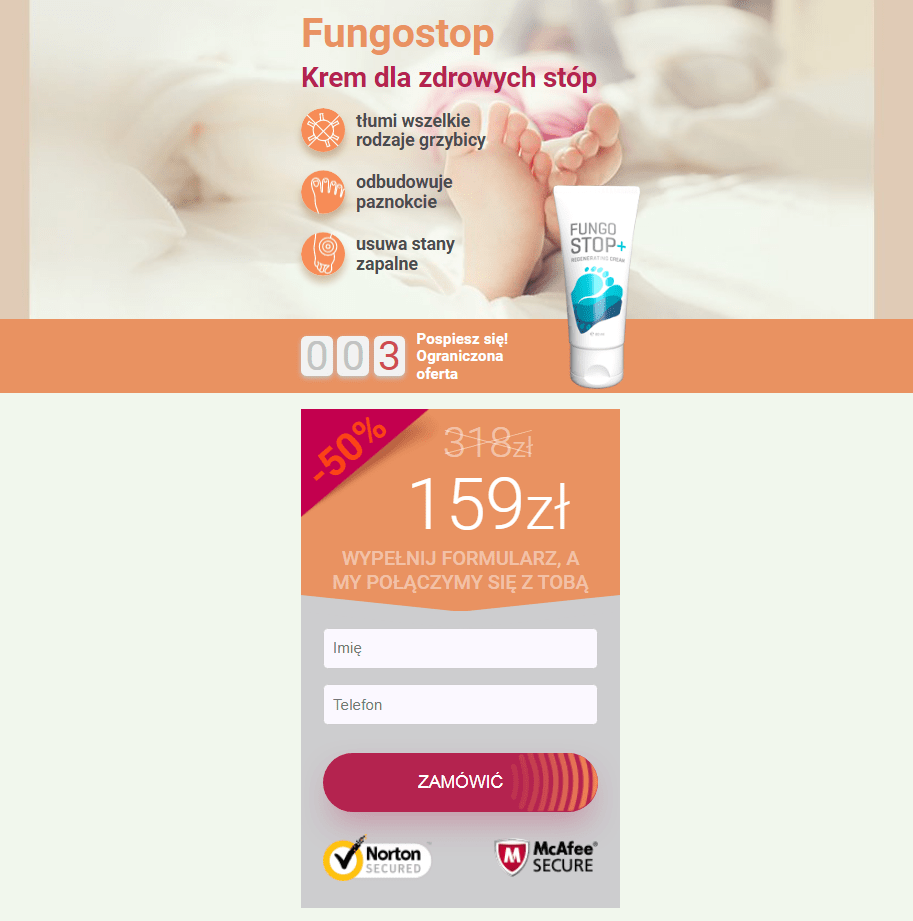 Fungostop Opinie