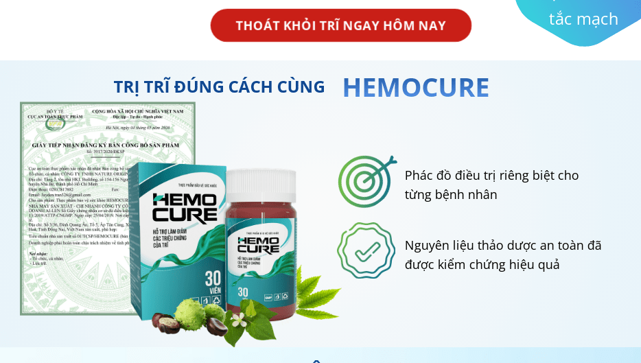 Hemocure Giá