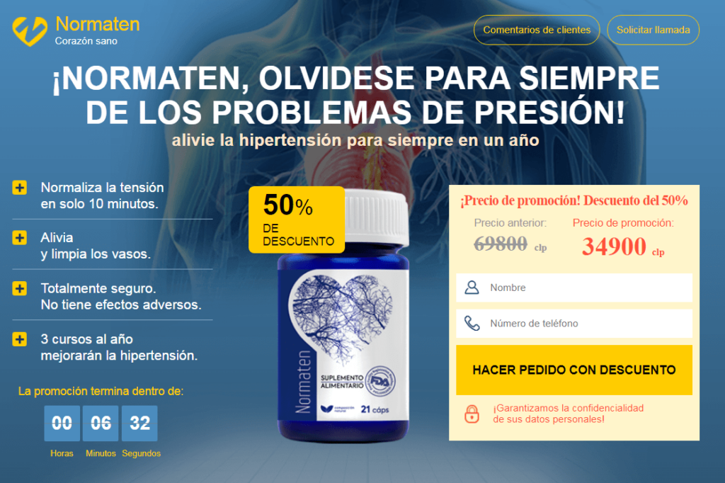 Normaten cápsula