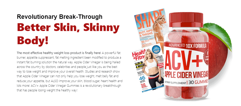 ACV+ Gummies ingredients