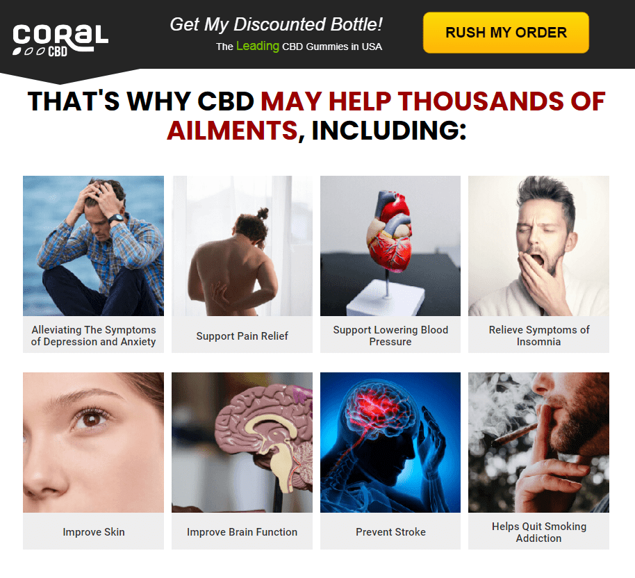 Coral CBD Gummies price