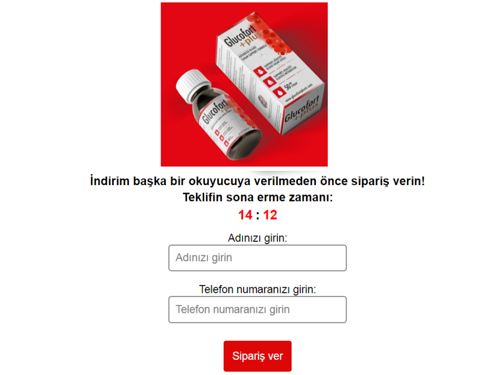 Glucofort plus yorumlar