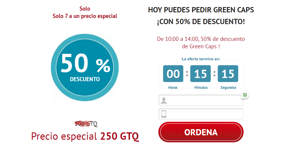 Green Caps cápsula
