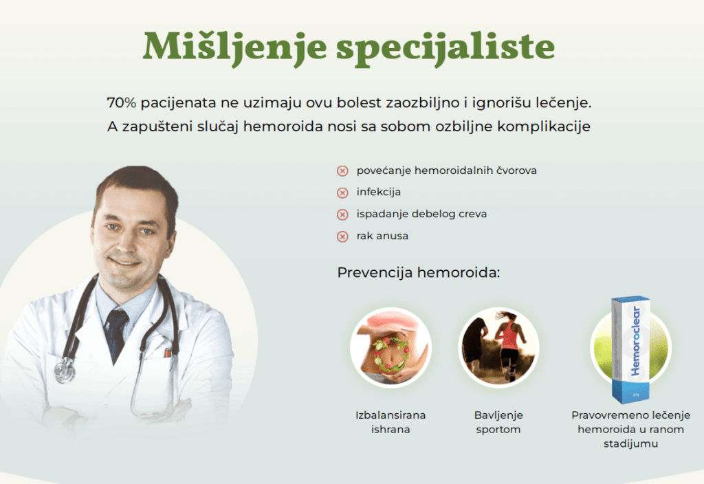 Hemoroclear Коментара