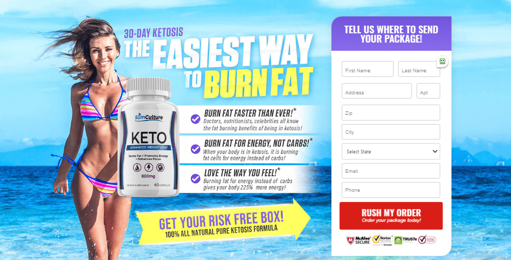 Slim Culture Keto Capsule