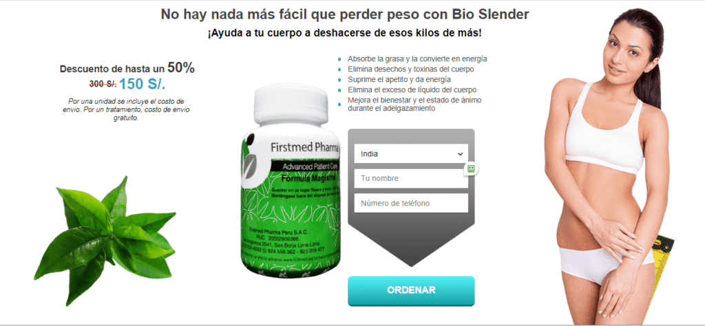 Bio Slender Beneficios