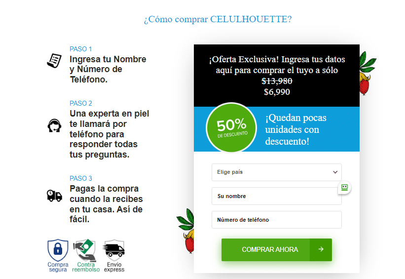 Celulhoutte Beneficios