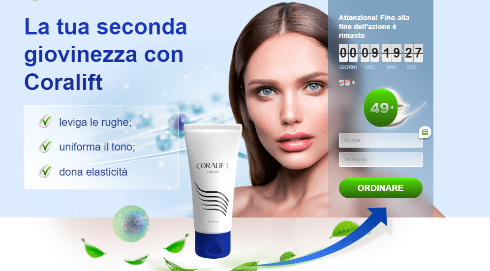 Coralift Benefici