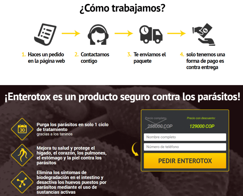 Enterotox cápsula