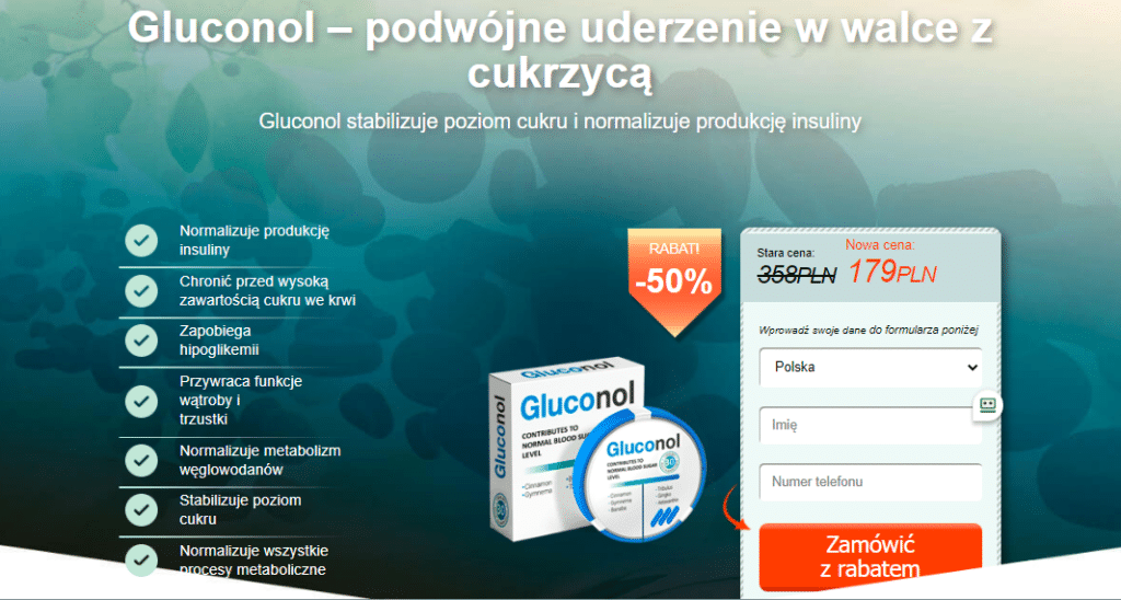 Gluconol Opinie