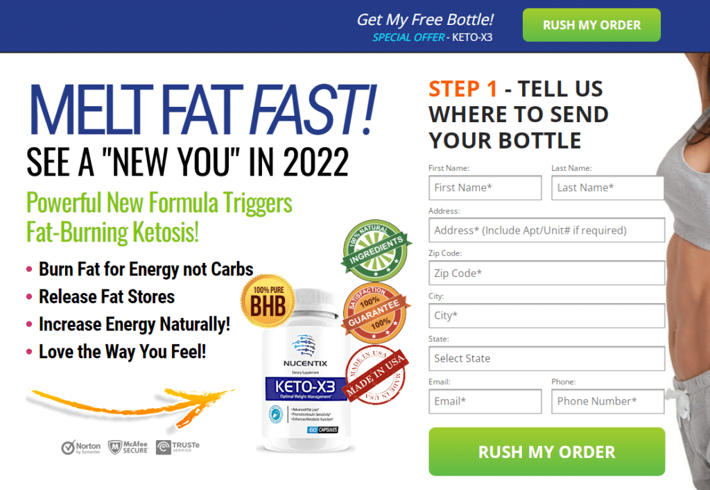 Keto X3 Capsule
