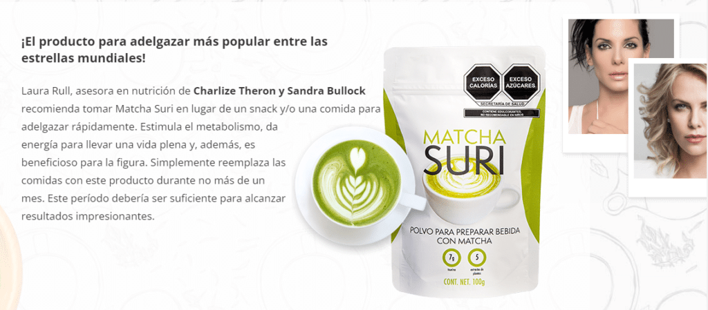 Matcha Suri Precio