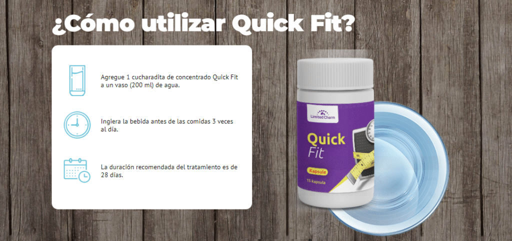 Quick Fit Precio