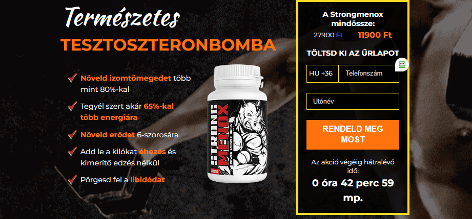 Strongmenox kapszula