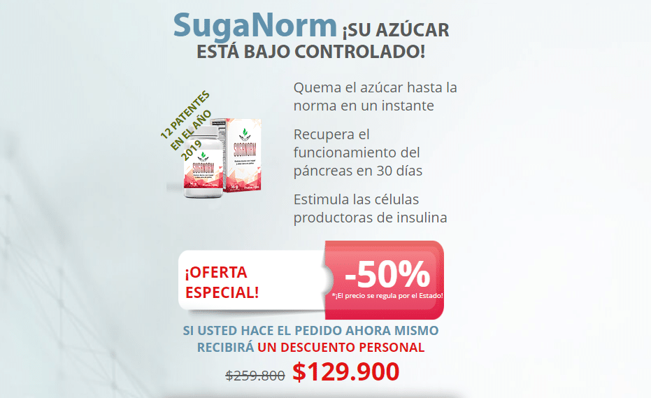 SugaNorm Beneficios