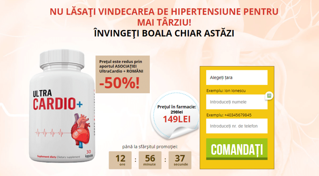 UltraCardio+ Beneficii
