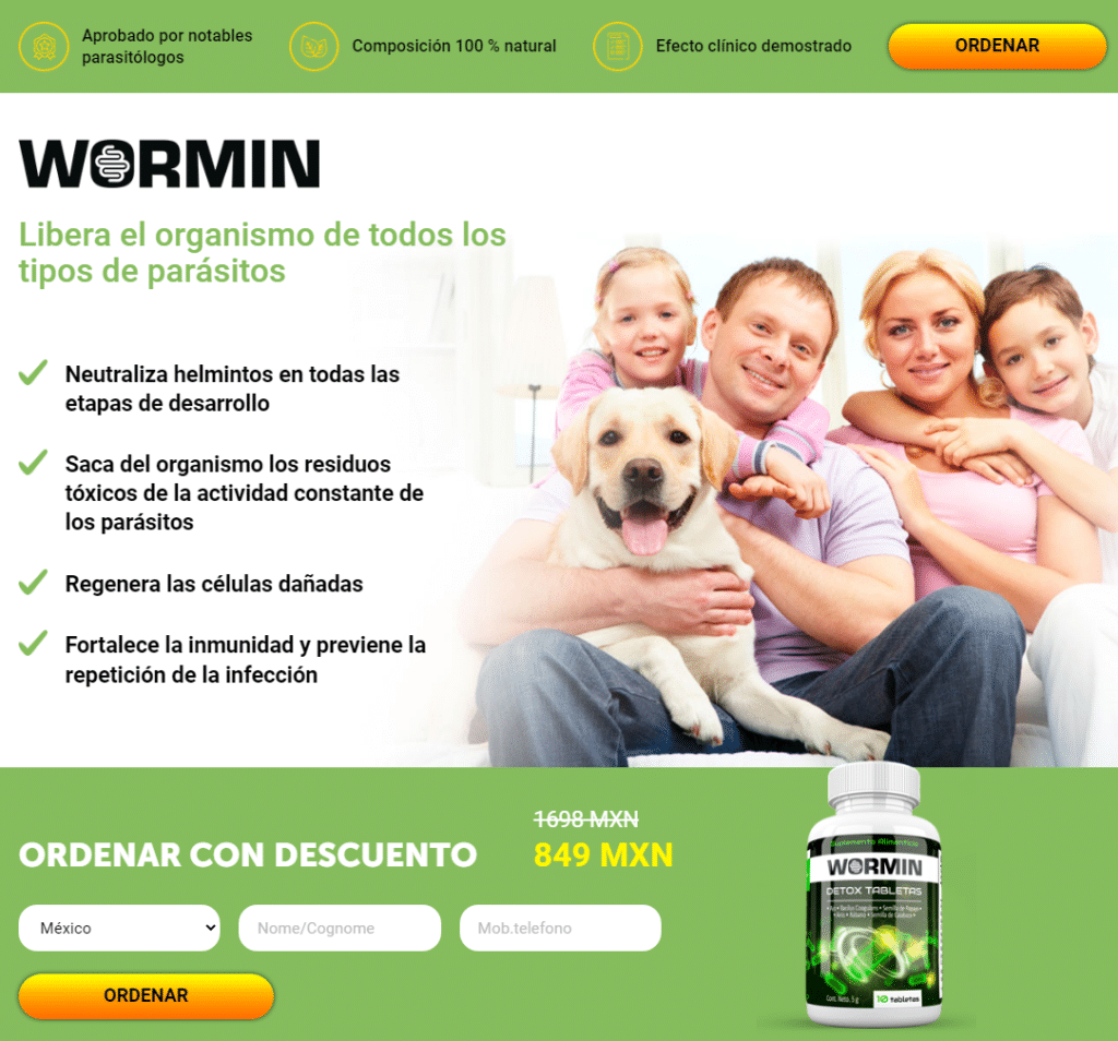 Wormin Beneficios