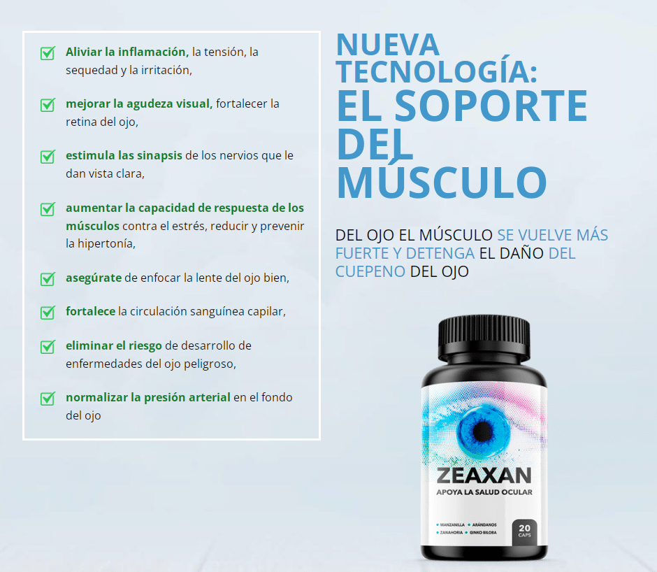 Zeaxan Precio