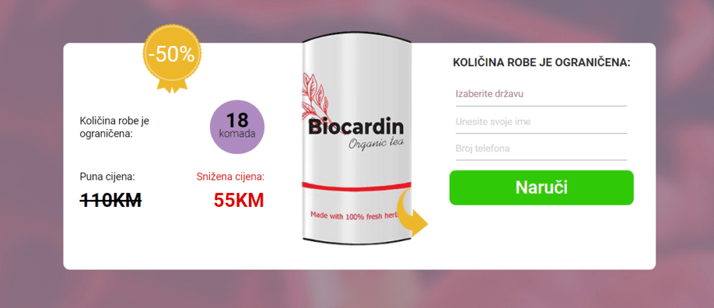 Biocardin Tea Sastojci