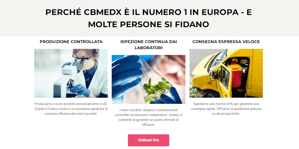 CBMedX ingredienti