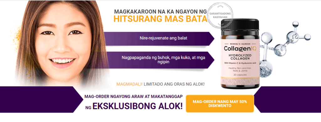 CollagenIQ Benepisyo