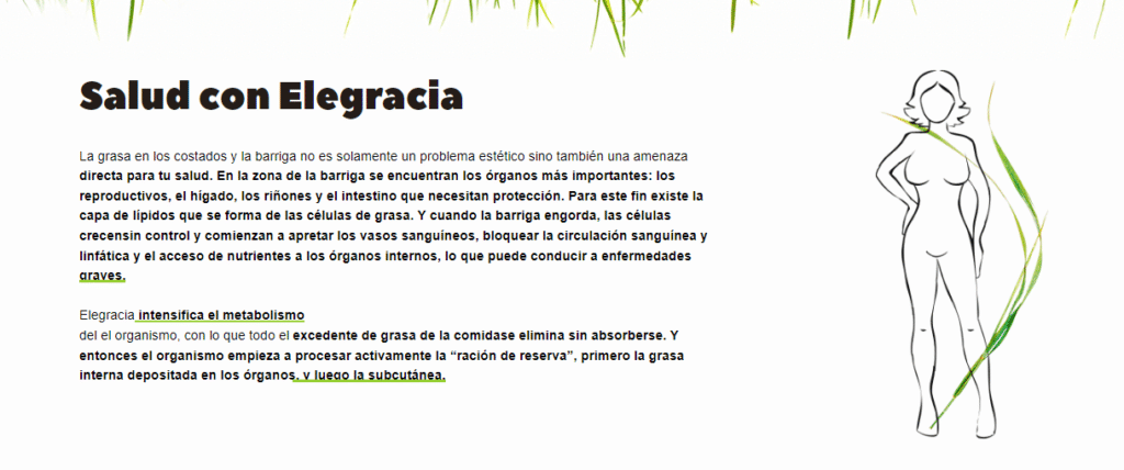 Elegracia Precio