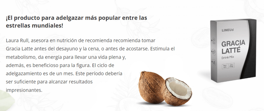 Gracia Latte Precio