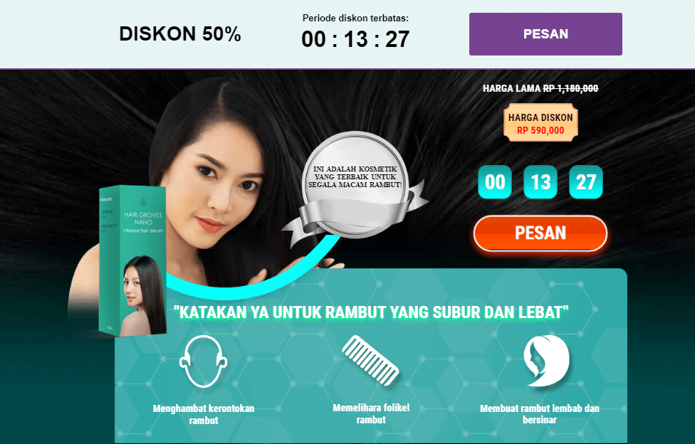 Hair Groves Nano Bahan