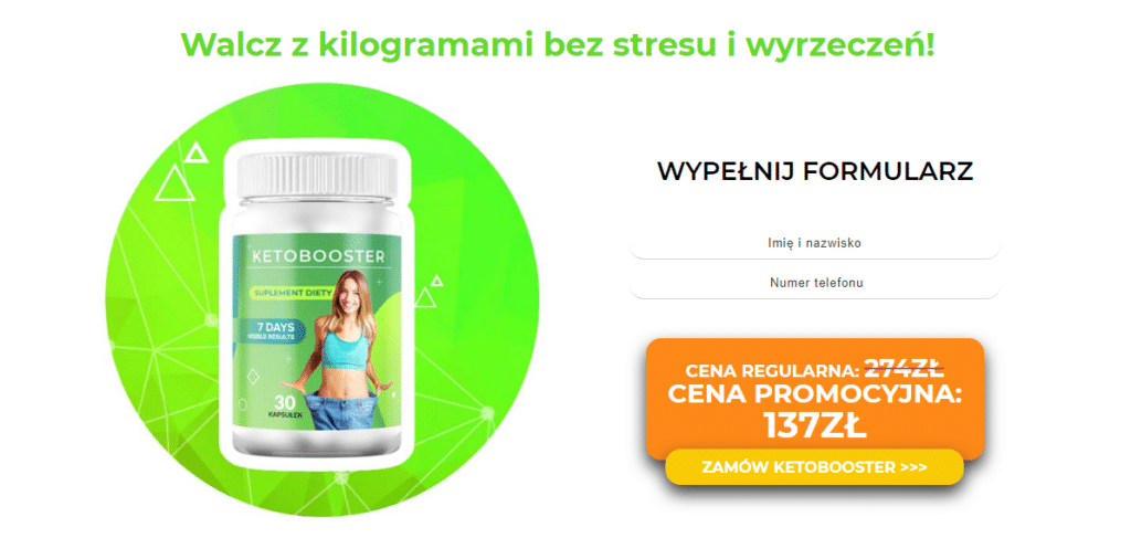 Ketobooster Cena £