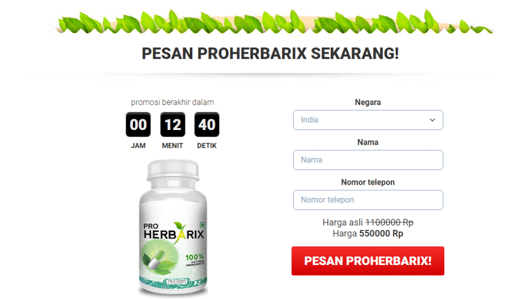 Proherbarix Manfaat