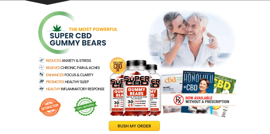 SUPER CBD Gummy Bears Benefits