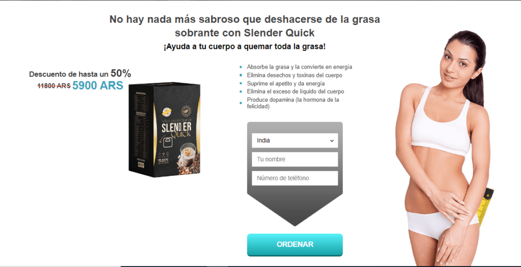 Slender Quick Beneficios