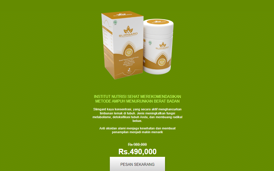 Slimgard Harga