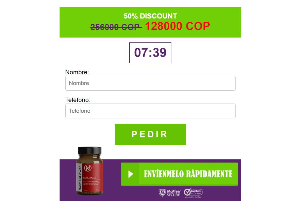 BioMan Power colombia