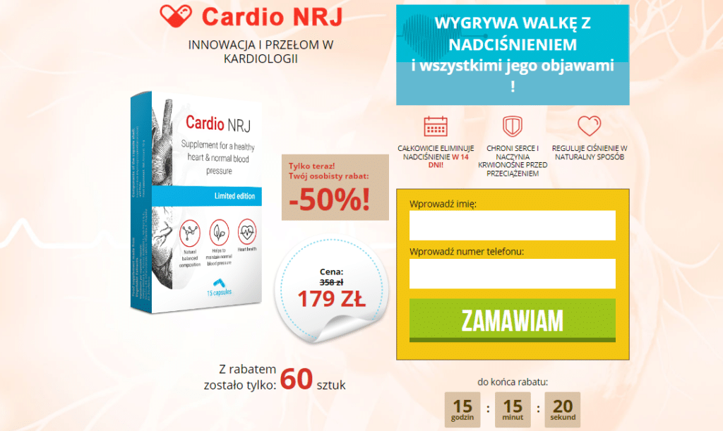 Cardio NRJ kapsuÅ‚a