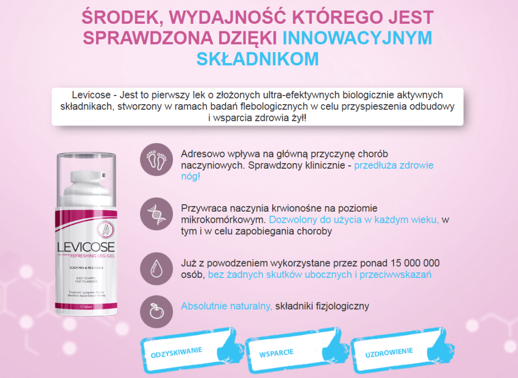 Levicose Składniki