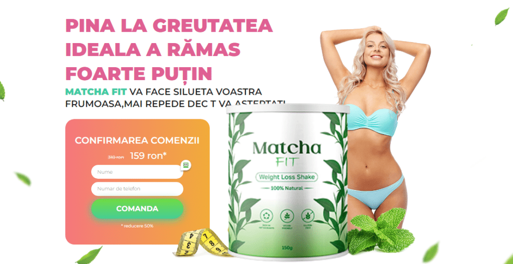Matcha Fit scutura