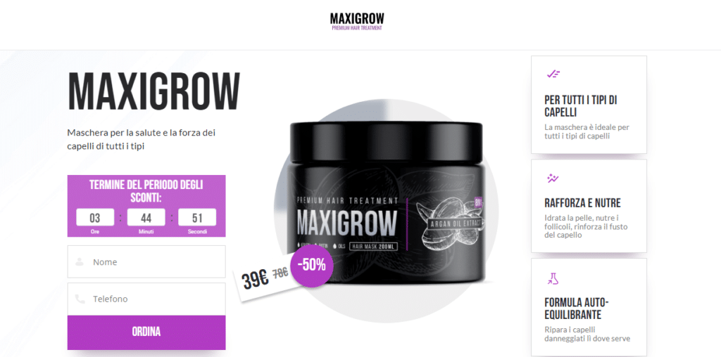 MaxiGrow crema