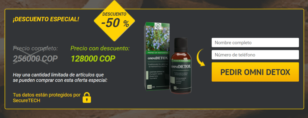 Omni detox Precio