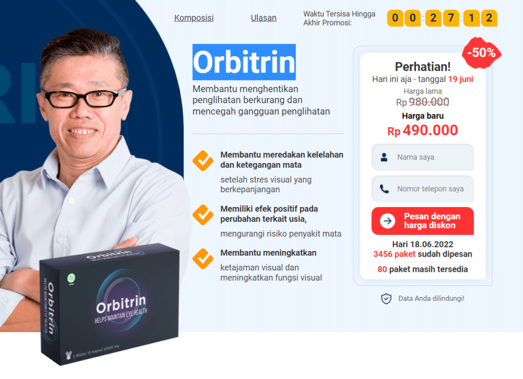 Orbitrin kapsul