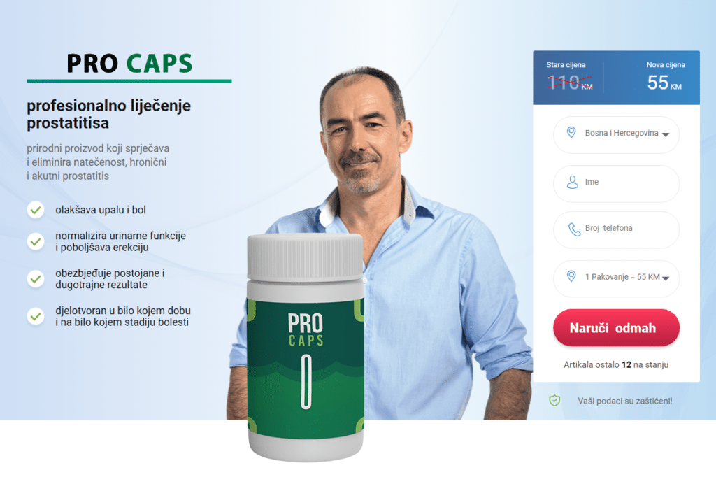 Pro Caps Sastojci