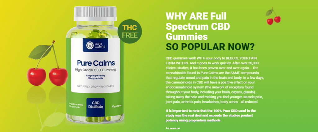 Pure Calms CBD Gummies price