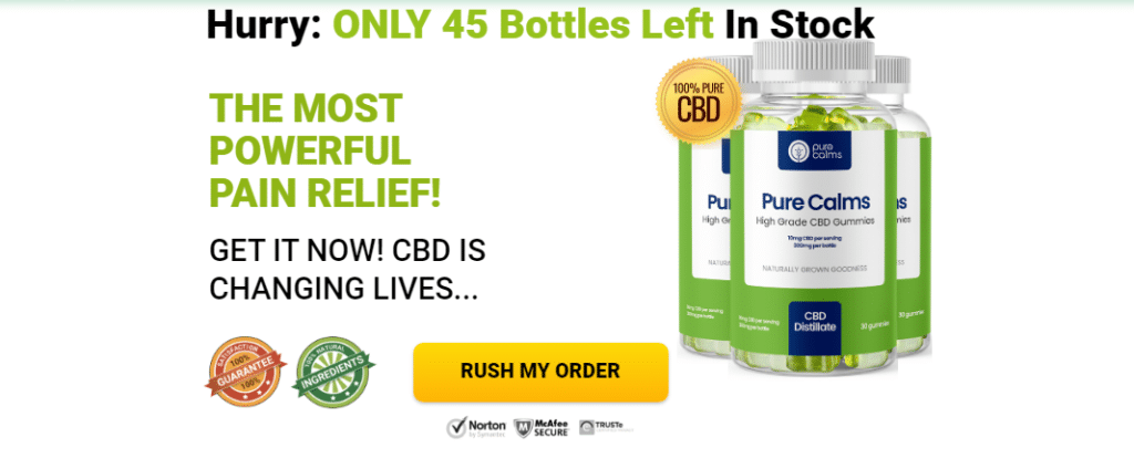 Pure Calms CBD Gummies Benefits