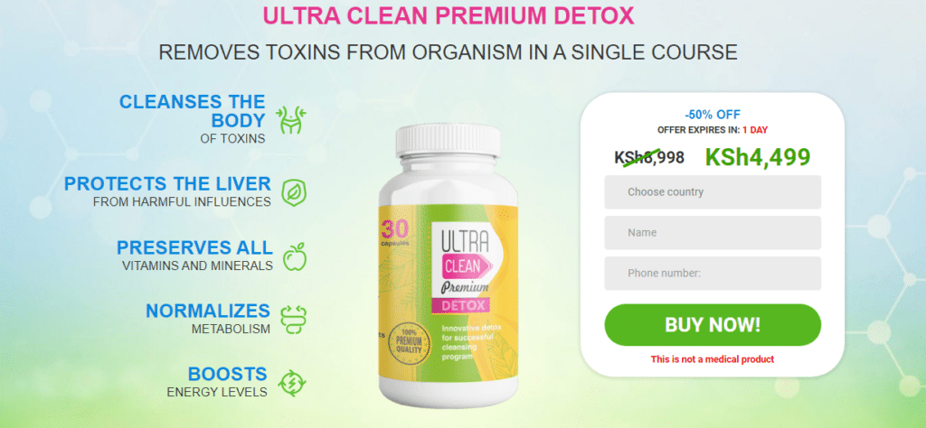 Ultra clean premium detox hakiki
