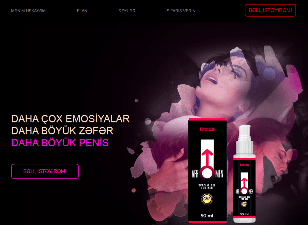 Afromen Gel Azerbaijan