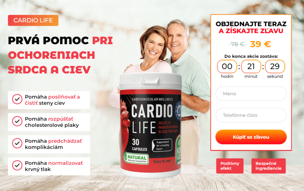 Cardio Life VÃ½hody