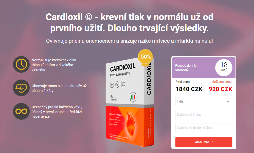 Cardioxil kapsle