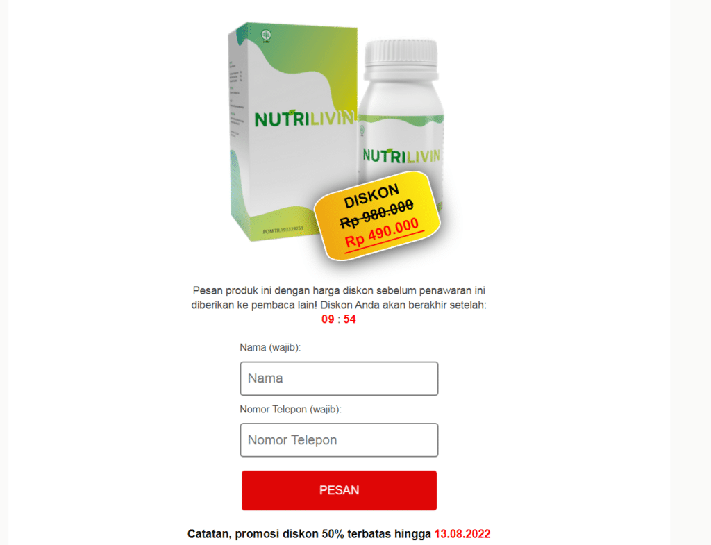 Nutrilivin kapsul